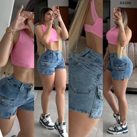 SHORT CARGO K4398 💖 ENVÍO GRATIS 💖